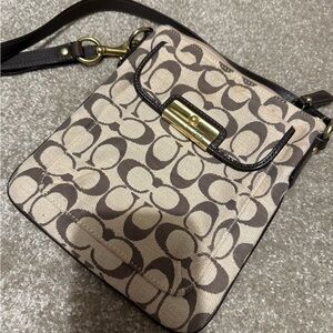 Authentic Coach Signature Crossbody Bag